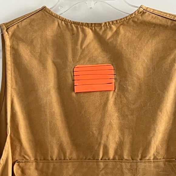 Vintage 50’s 60’s Brush Master Canvas Hunting Vest Men’s Size Medium Sportsman - Picture 6 of 10